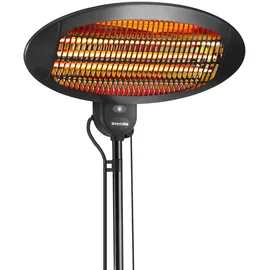 Tectake tectake® Infrarotheizstrahler Solaris Monolith 2000W höhenverstellbar - 213 cm