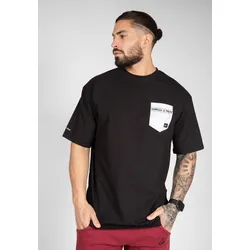 Dover Übergroßes T-Shirt chwarz XL