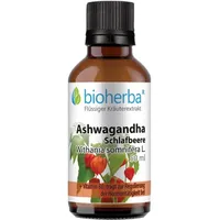 Bioherba Ashwagandha Schlafbeere Tropfen Tinktur 50 ml