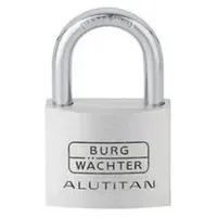 Burg Wächter Burg-Wächter ALUTITAN Vorhängeschloss verschiedenschließend 50 mm