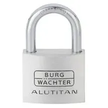 Burg Wächter Burg-Wächter ALUTITAN Vorhängeschloss verschiedenschließend 50 mm