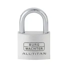 Burg Wächter Burg-Wächter ALUTITAN Vorhängeschloss verschiedenschließend 50 mm