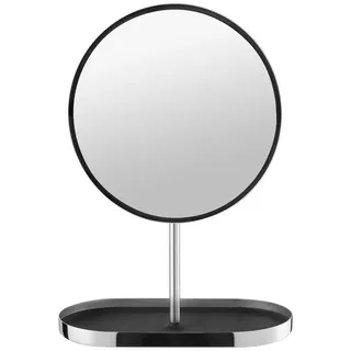 BLOMUS Kosmetikspiegel MODO | Schminkspiegel aus poliertem Edelstahl | 10L x 20B x 28H cm | Make-Up Spiegel mit beweglicher Spiegelfläche | 5-Fach Vergrößerungsspiegel