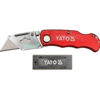 Yato YT-7532 Teppichmesser Orange, Silber Messer mit klappbarer Klinge