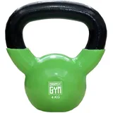 ORANGE GYM Vinyl Kettlebell 4 kg Grün / Orange