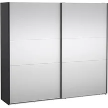 Tvilum Schiebetürenschrank Como 245 x 220 x 0 cm grau