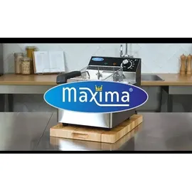 MAXIMA Gastro Fritteuse 11 l schwarz
