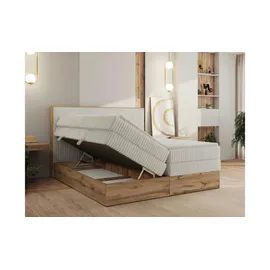 MKS Meble Wood Classic King 140 x 200 cm H3 Beige