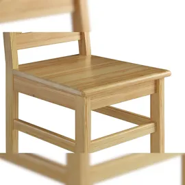 Erst-Holz Küchenstuhl Massivholzstuhl Esszimmerstuhl Kiefer 2x Stühle 90.71-20-D