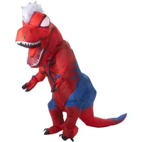 Marvel Spider-Rex aufblasbares Kostüm - aufblasbares Erwachsenenkostüm von Spider-Rex Dinosaurier mit Handschuhen