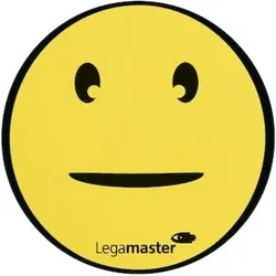 Magnetisches Emoticon-Symbol, Neutral, 50mm, gelb, Pck=5St, 7-123303