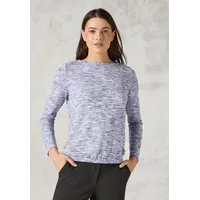 Cecil Strickpullover, meliert, mit U-Boot-Ausschnitt Cecil mulit lilac melange