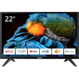 Dyon Smart 22 XT-2 LED-Fernseher (55 cm/22 Zoll Full HD, Smart-TV) schwarz