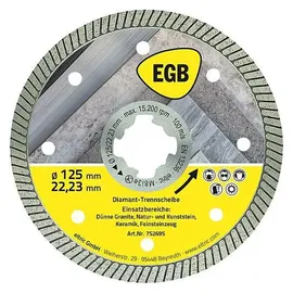 EGB Diamant-Trennscheibe 125 mm X-Lock