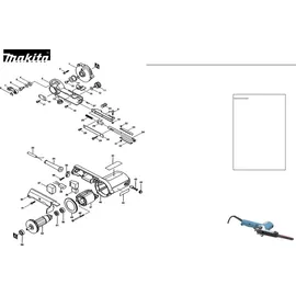 Makita Schleifarm 9 mm