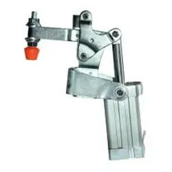 Pneumatikspanner 652 Verzinkt, senkrechter Fuß, 1200N Druckkraft