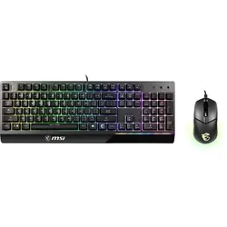MSI Vigor GK30 Combo Gaming Tastatur mit Clutch GM11 Gaming Maus