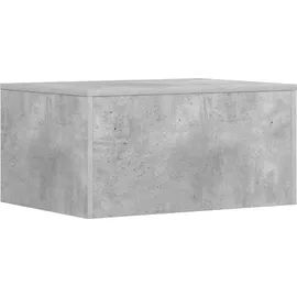 vidaXL Wandtisch Beton 60 x 45 x 30 cm grau