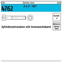 Industrial Quality Supplies ISO 4762 Zylinderschrauben A 4 M