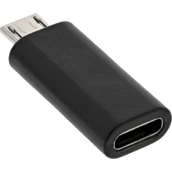 InLine USB 2.0 Adapter - Micro-USB Stecker auf USB-C Buchse