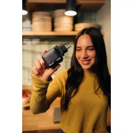 Verbatim GaN Charger 100W 3Port US/EU/UK ADP 32230