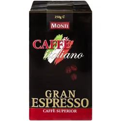 Monti Espresso Italiano gemahlen 250G