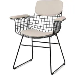 HKliving - Polster für Wire Arm Chair, sand