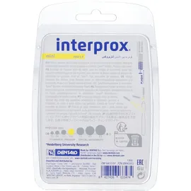 Dentaid Gmbh Interprox reg mini gelb Interdentalbürste 6 St.
