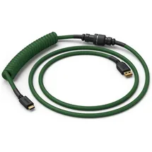 Glorious PC Gaming Race Glorious Coiled Cable Kabel Forest Green PC