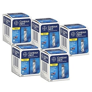 Bayer Contour NEXT Teststreifen Sensoren 5x50er MHD 02.2021