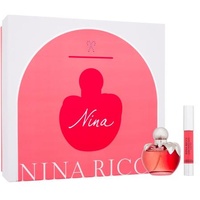 Nina Ricci Nina Eau de Toilette 50ml + Lippenstift Jumbo Lipstick Matte 2,5 g Iconic Pink für Frauen