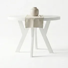 dekori.interiors Pero Ø 90/140 cm weiß