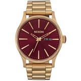 Nixon Unisex Analog Japanisches Quarzwerk Uhr mit Edelstahl Armband A356-5094-00