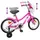 vidaXL Kinderfahrrad 16 Zoll rosa