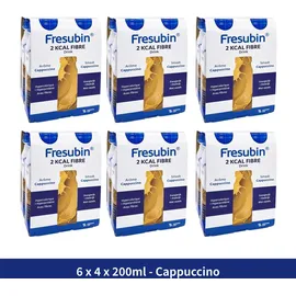 Fresenius Fresubin 2 KCAL FIBRE Drink Cappuccino 24x200ml Trinkflasche