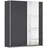 175 x 210 x 59 cm Grau/Blau