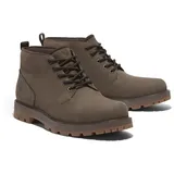 Timberland Britton Road Mid Lace UP Waterproof Chukka Boot md brn nubuck 10.5