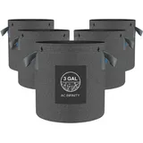 AC Infinity Hochbelastbare wiederverwendbare Stofftöpfe | 11 Liter | 5er-Pack