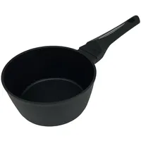 Michelino Stieltopf ø16 cm antihaftbeschichtet Topf in Schwarz mit