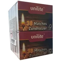 Unilite Streichhölzer 10er Verpackung je ca. 38 Stück
