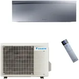 DAIKIN Emura 3 FTXJ20AS Klimaanlage Wandgerät Set 2,0 kW Silber