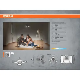 Osram Highbay Blade 1 E27 Aluminium schwarz 337,5 mm