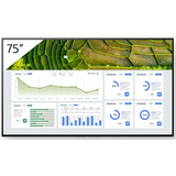 Sony FW-75BZ30L Signage-Display Digital Beschilderung Flachbildschirm 190,5 cm (75") LCD WLAN 440 cd/m2 4K Ultra HD Schwarz Android 24/7