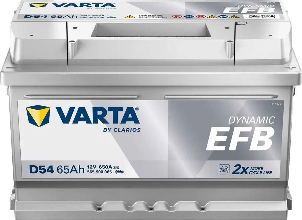 varta d54 dynamic 65ah