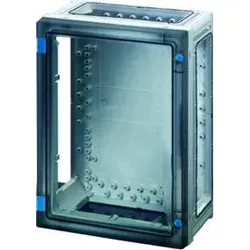 1St. Hensel FP 0210 ENYSTAR-Leergehäuse, Einbaumaße 216x306x136mm, transparenter...