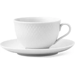Rhombe Tasse mit Untertasse