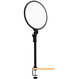 Streamplify Glow Light 14 Schreibtischlampe - Schreibtisch Lampe - Professionelle Videolicht für Streaming und Aufnahmen - Streaming Zubehör - Webcam Licht - Streaming Licht für Videokonferenzen