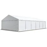 TOOLPORT Lagerzelt 6 x 12 m inkl. Seitenteile weiß 4753