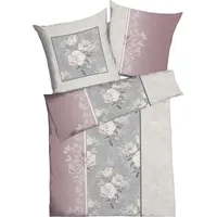 KAEPPEL Bettwäsche Tabea rosa 135x200 cm + 80x80 cm)