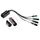 Pronomic NetCore SP-3M Multicore-Spliss male Schwarz